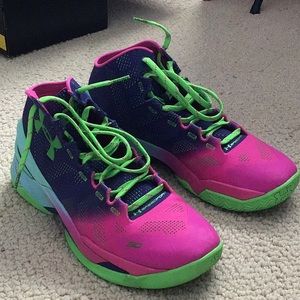 Curry 2 Northern lights basketball SPECIAL EDITION